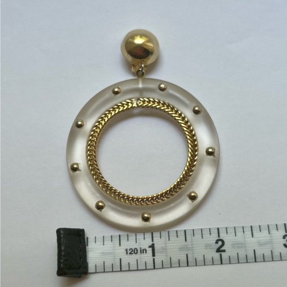 Sharra Pagano Hoop Earrings - RARE - Picture 8 of 8